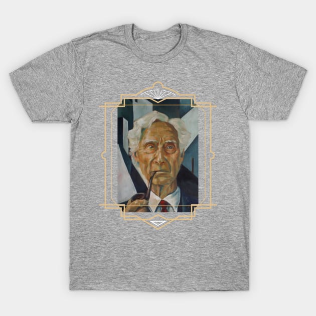 Bertrand Russell T-Shirt by ReneeBolinger